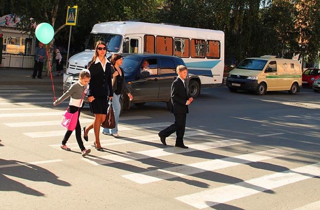 Сотрудники ГИБДД принимают обращения по оптимизации дорожного движения возле школ и детских садов
