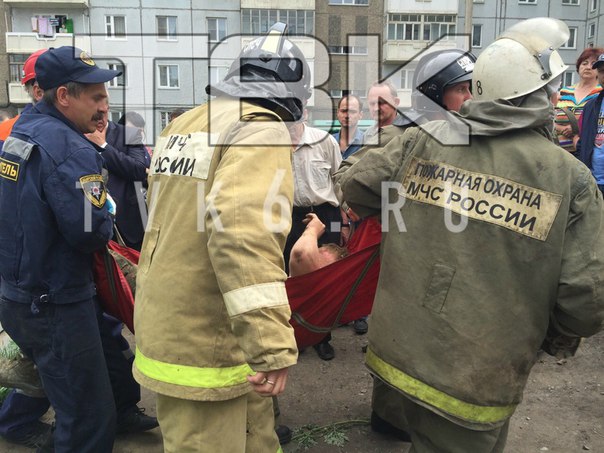 На правобережье Красноярска бетонная плита обрушилась на мужчину