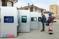 В Красноярске появилась выставка под открытым небом