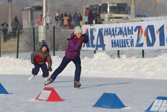 В Красноярске из-за морозов перенесли спортивные праздники