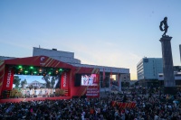 В Красноярске прошли праздничные мероприятия в честь 79-й годовщины Победы