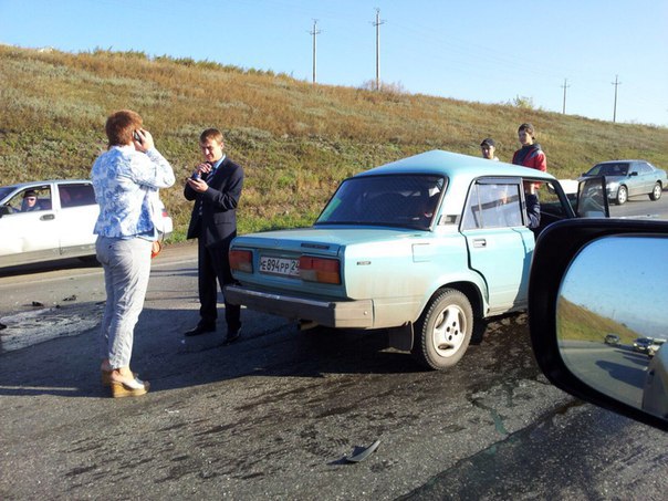 На Северном шоссе в Красноярске произошло ДТП с пострадавшими