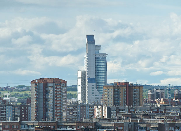 «Первая башня» в Красноярске заняла 130 место среди самых высотных зданий России
