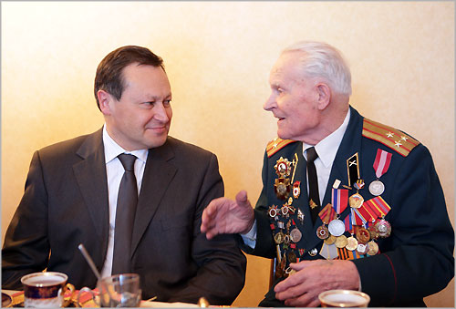 В Красноярске отметил 95-летний юбилей ветеран Великой Отечественной войны Василий Васильевич Зуев