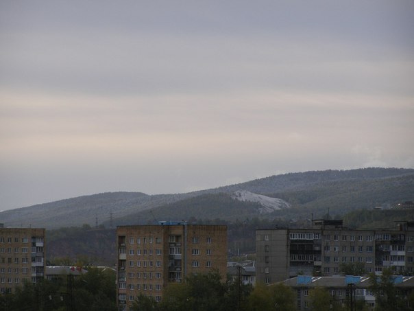 Снег в середине сентября выпал в Красноярске из-за «перегрева» Арктики