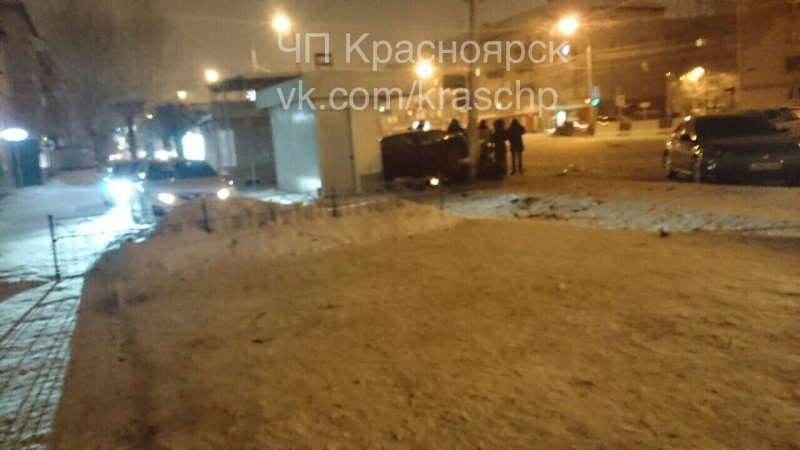 В Красноярске в устроенном пьяным водителем ДТП пострадали четыре человека