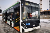 Новые электробусы вышли на маршрут в Красноярске