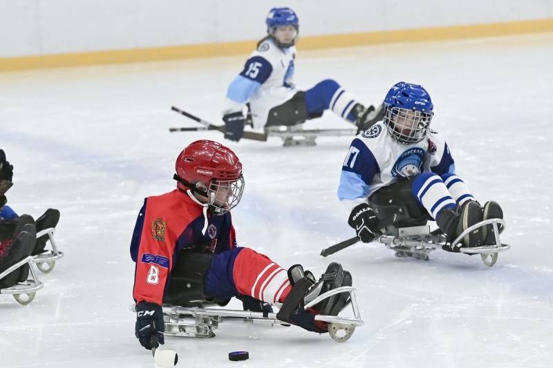 В Красноярске пройдет турнир по следж-хоккею «Енисейский лёд»