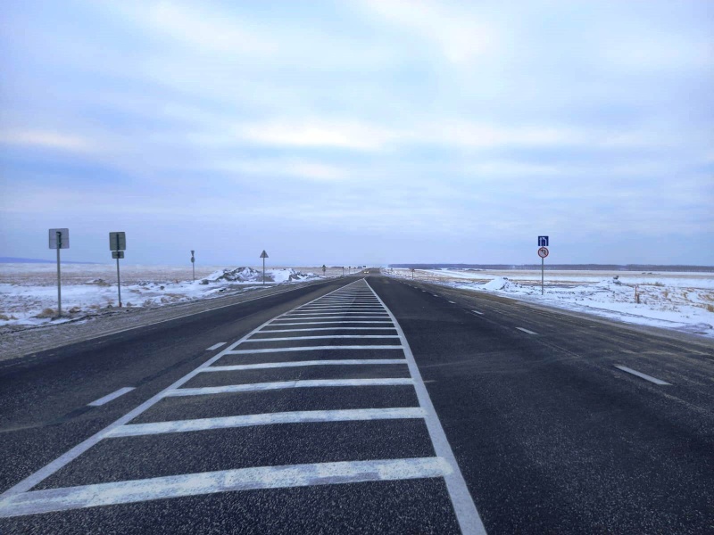 В Красноярском крае отремонтировано 250 километров региональных дорог