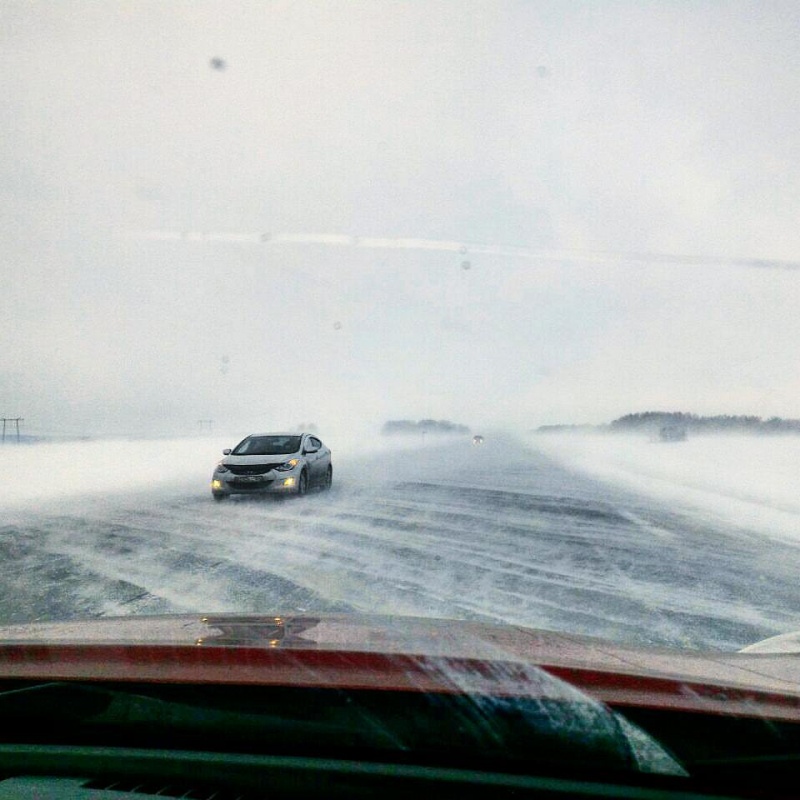 Автолюбителей Красноярского края предупредили об осложнении дорожной обстановки на трассах из-за погоды 