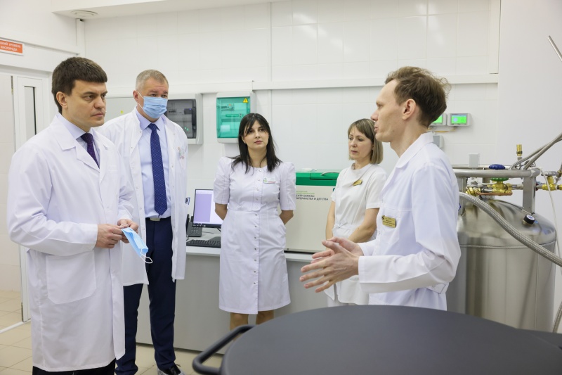 В Красноярске начало работу детское отделение трансплантации костного мозга