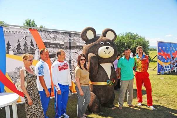 В Красноярске на острове Татышев состоялось массовое празднование XXVI Всероссийского олимпийского дня