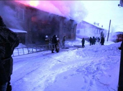 На севере Красноярского края женщина погибла при пожаре