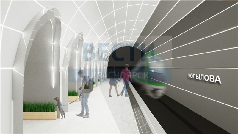В сети появились эскизы ещё четырех станций красноярского метро