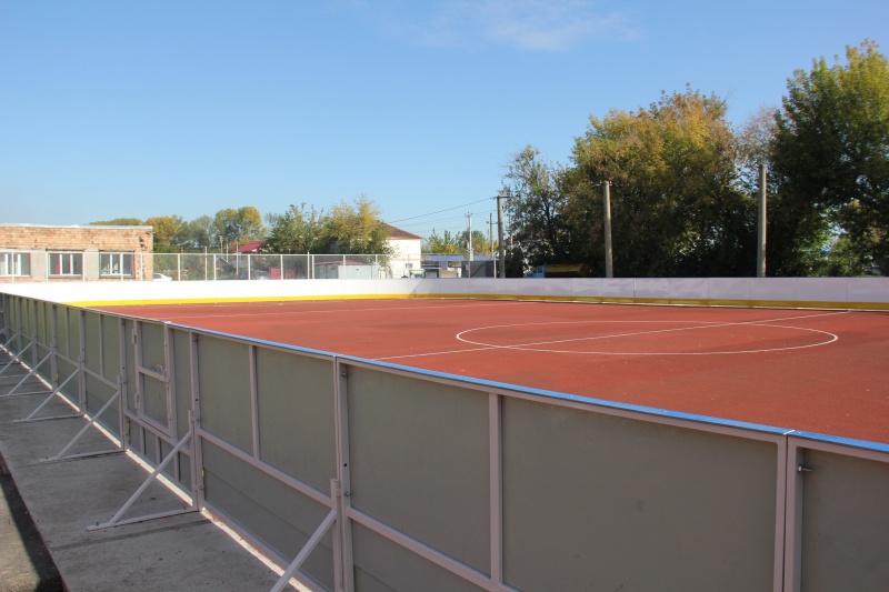 К зиме в крае появятся новые хоккейные поля