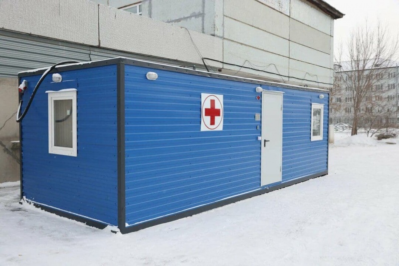 В Красноярске заработали мобильные пункты скорой помощи
