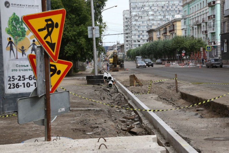 В Красноярске 90 объектов благоустройства некачественно отремонтированы
