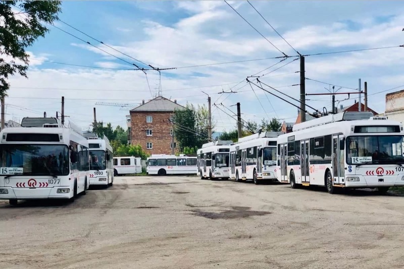 Красноярск закупает новые троллейбусы
