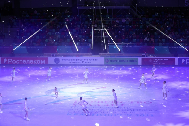 В Красноярске стартовало первенство России по фигурному катанию на коньках